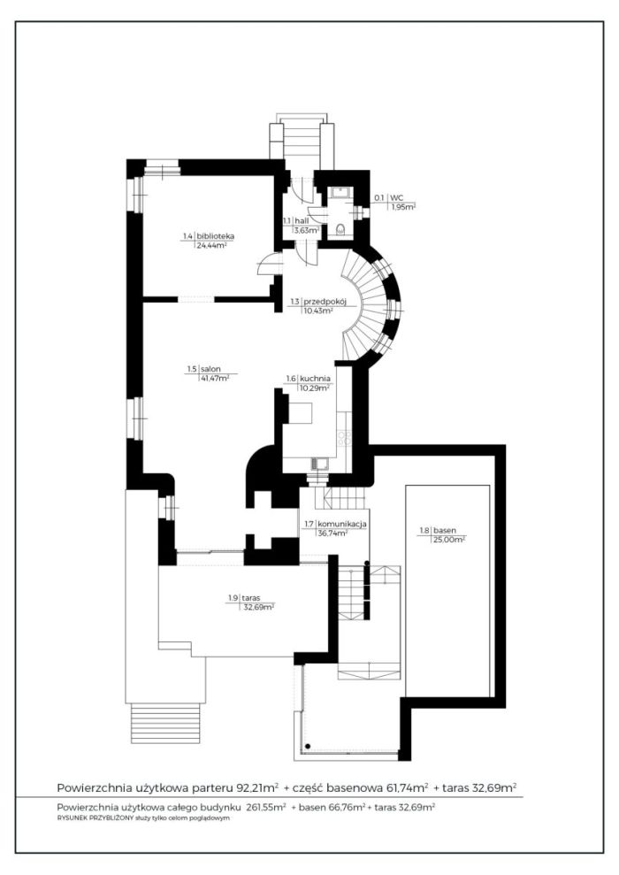 Dom 376 m², 6 pokoi - zdjęcie 11
